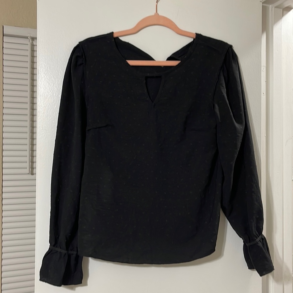 Black work blouse